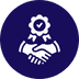 Committed to confidentiality icon representing secure business practices