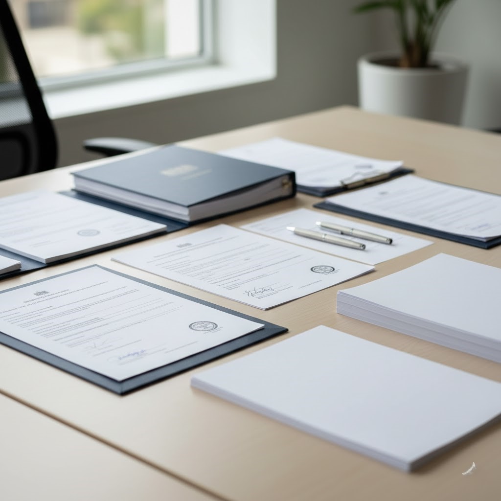 Australian Pty Ltd company registration documents including certificate of incorporation, ACN, and statutory registers